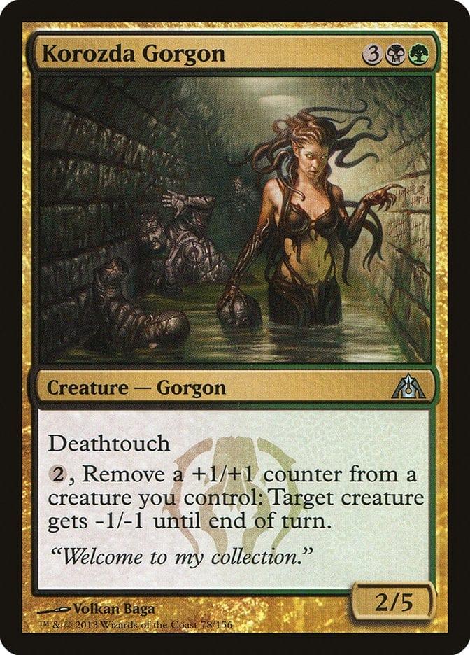 Magic: The Gathering MTG Single Korozda Gorgon [Dragon's Maze]