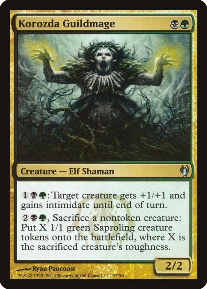 Magic: The Gathering MTG Single Korozda Guildmage [Duel Decks: Izzet vs. Golgari]