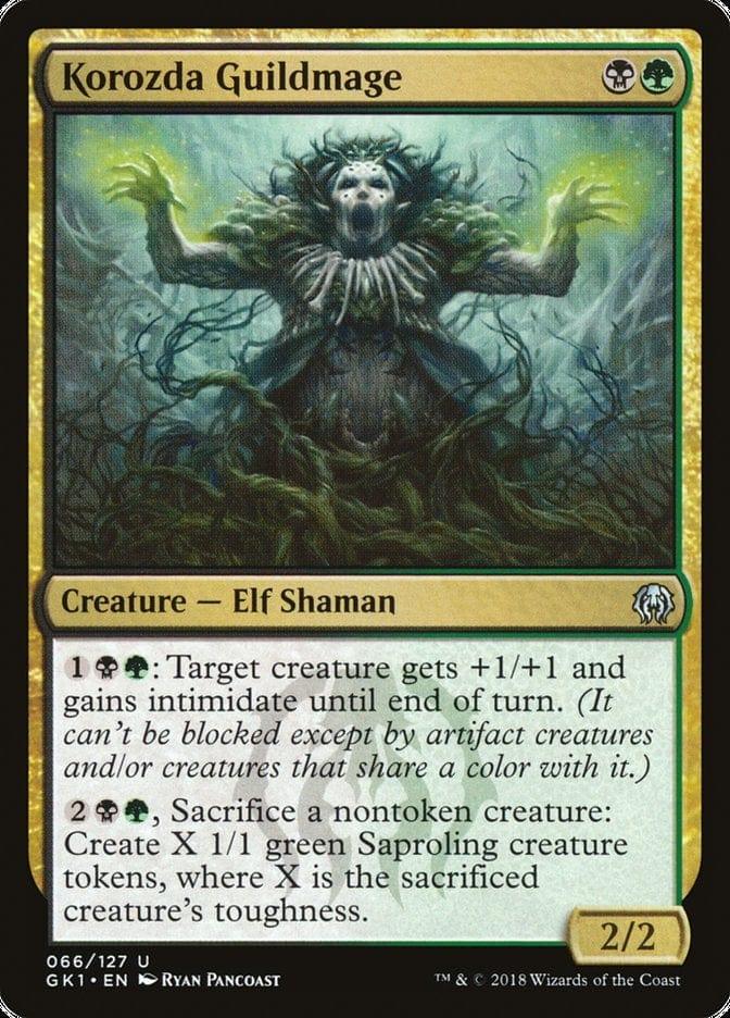 Magic: The Gathering MTG Single Korozda Guildmage [Guilds of Ravnica Guild Kit]