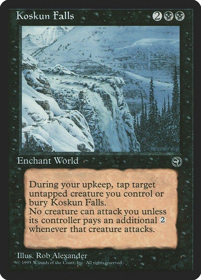 Magic: The Gathering MTG Single Koskun Falls [Homelands]