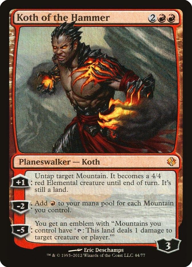 Magic: The Gathering MTG Single Koth of the Hammer [Duel Decks: Venser vs. Koth]