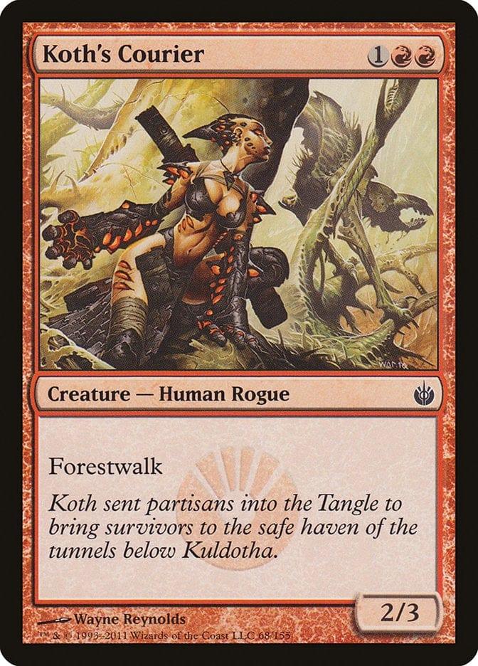 Magic: The Gathering MTG Single Koth's Courier [Mirrodin Besieged]