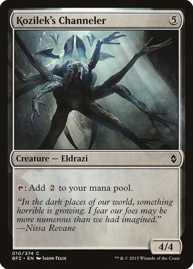 Magic: The Gathering MTG Single Kozilek's Channeler [Battle for Zendikar]