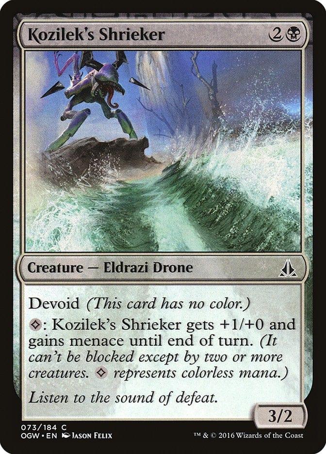 Magic: The Gathering MTG Single Kozilek's Shrieker [Oath of the Gatewatch]