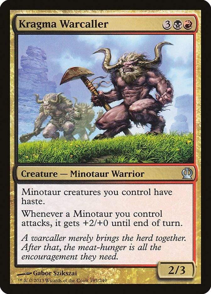 Magic: The Gathering MTG Single Kragma Warcaller [Theros]