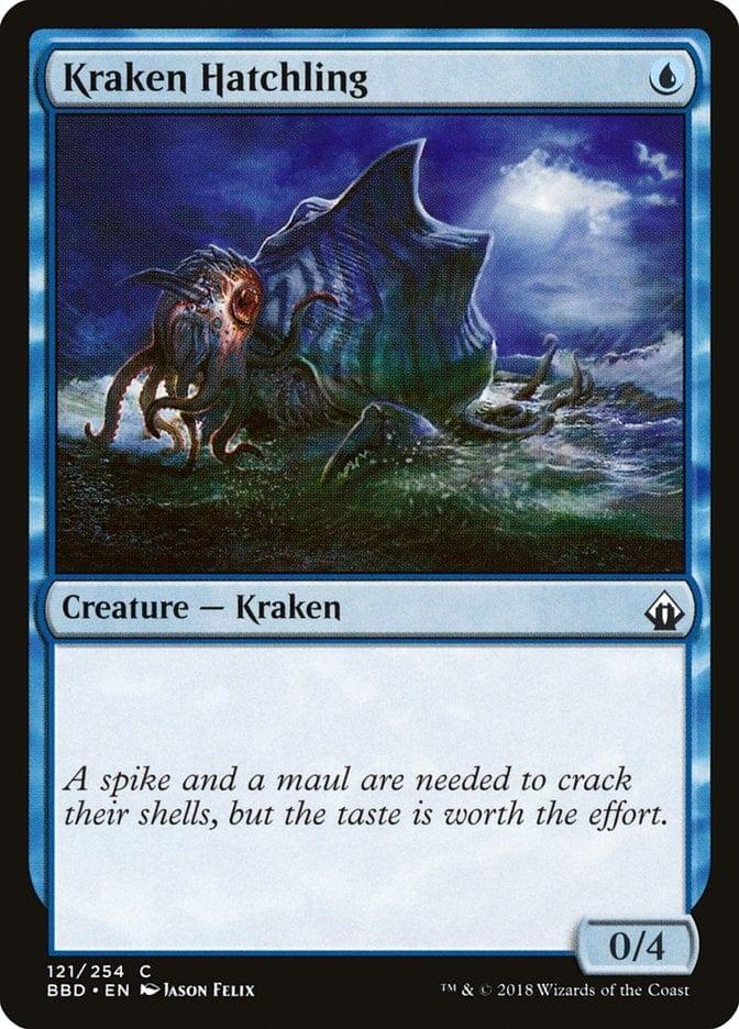 Magic: The Gathering MTG Single Kraken Hatchling [Battlebond]