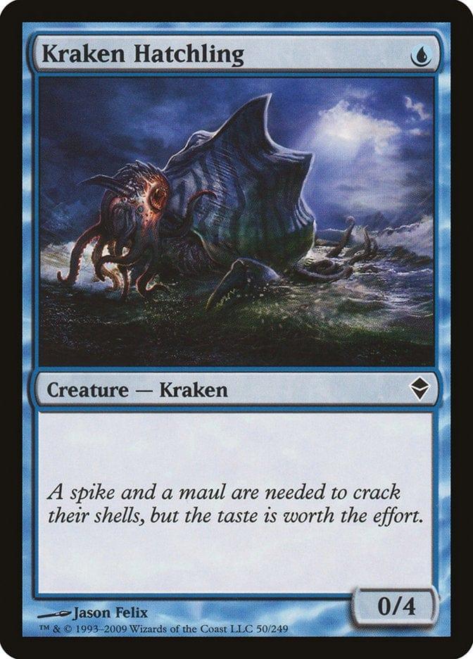 Magic: The Gathering MTG Single Kraken Hatchling [Zendikar]