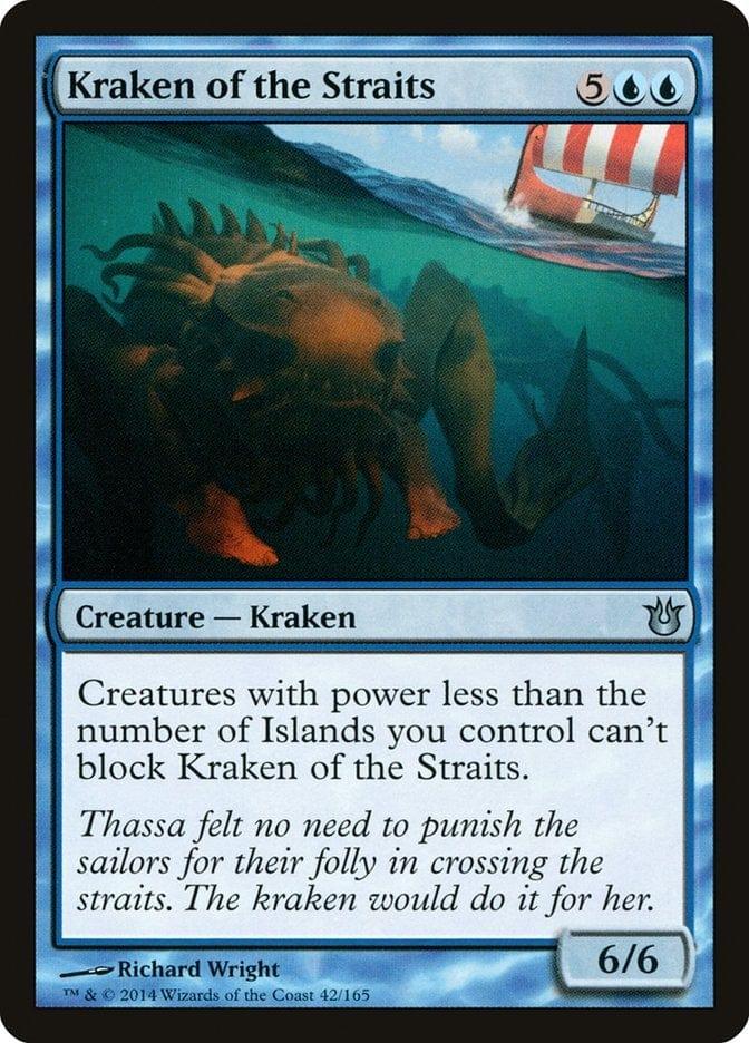 Magic: The Gathering MTG Single Kraken of the Straits [Born of the Gods]