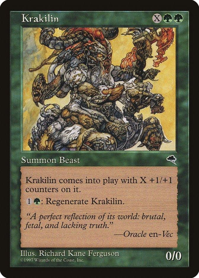 Magic: The Gathering MTG Single Krakilin [Tempest]