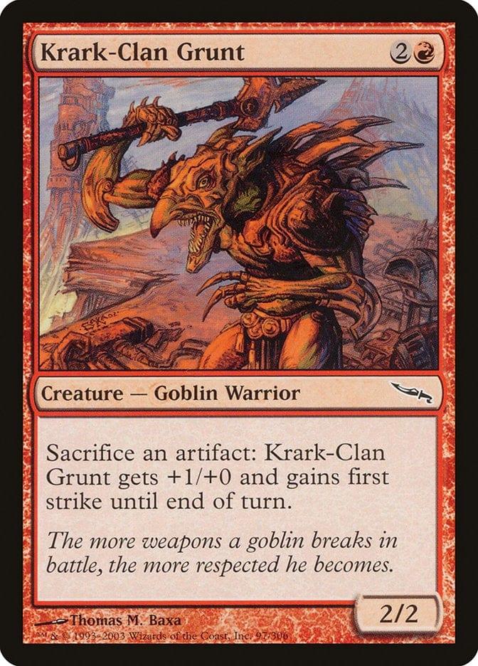 Magic: The Gathering MTG Single Krark-Clan Grunt [Mirrodin]