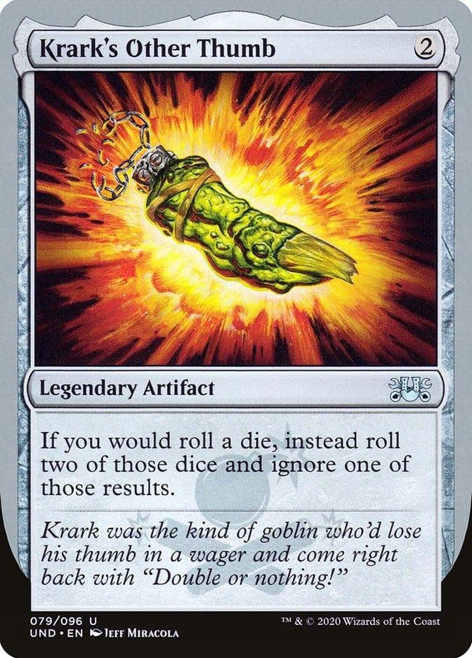 Magic: The Gathering MTG Single Krark's Other Thumb [Unsanctioned]