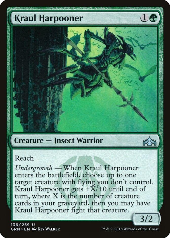 Magic: The Gathering MTG Single Kraul Harpooner [Guilds of Ravnica]
