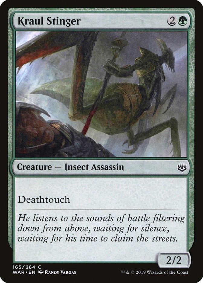 Magic: The Gathering MTG Single Kraul Stinger [War of the Spark]