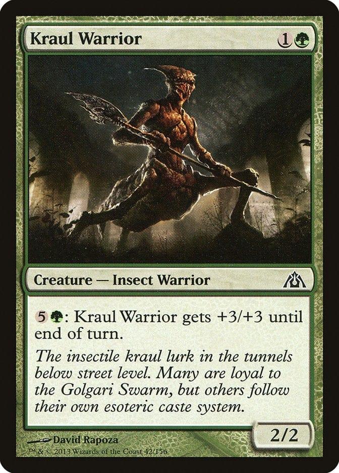 Magic: The Gathering MTG Single Kraul Warrior [Dragon's Maze]