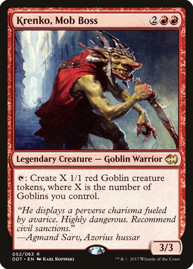 Magic: The Gathering MTG Single Krenko, Mob Boss [Duel Decks: Merfolk vs. Goblins]