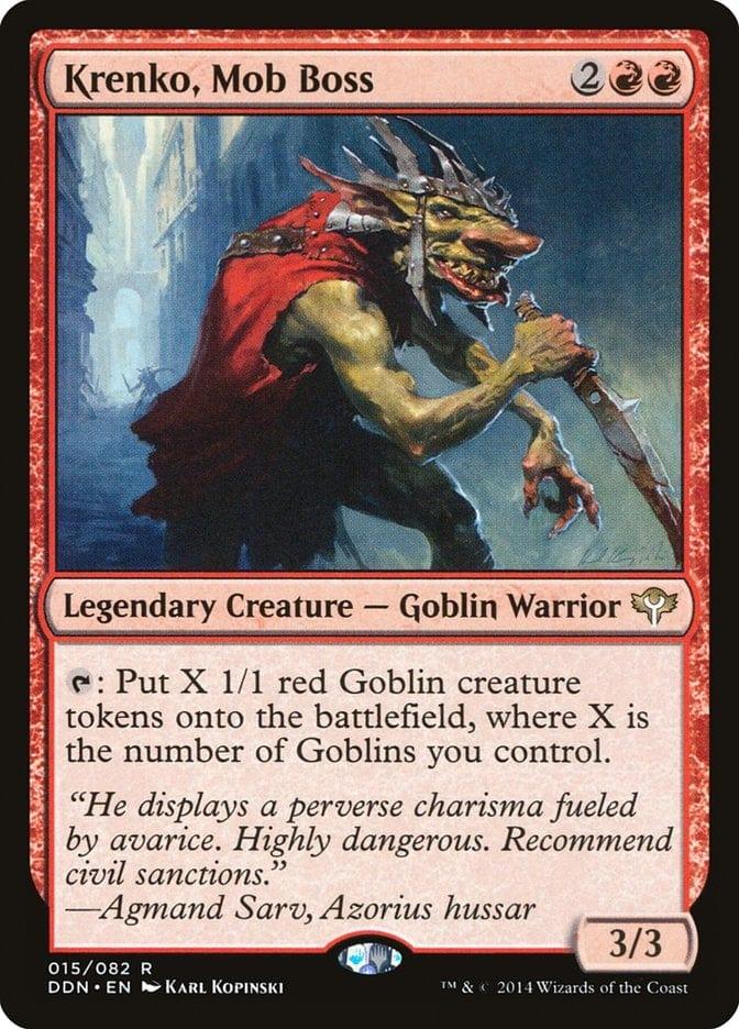 Magic: The Gathering MTG Single Krenko, Mob Boss [Duel Decks: Speed vs. Cunning]