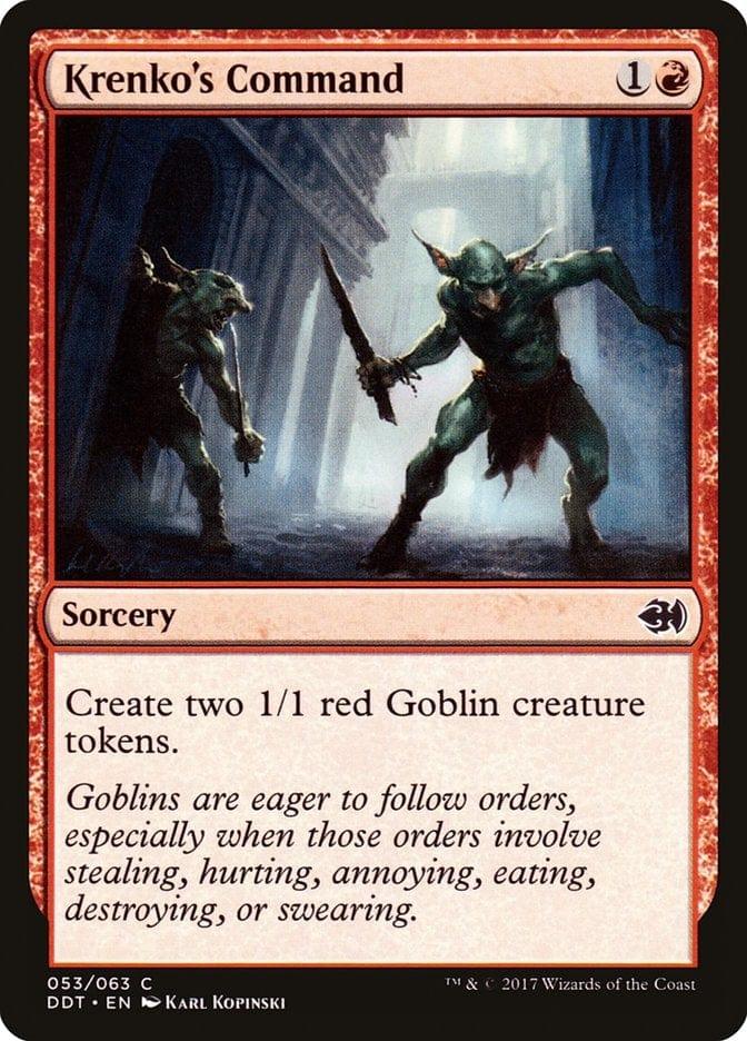 Magic: The Gathering MTG Single Krenko's Command [Duel Decks: Merfolk vs. Goblins]