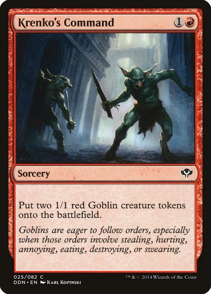 Magic: The Gathering MTG Single Krenko's Command [Duel Decks: Speed vs. Cunning]