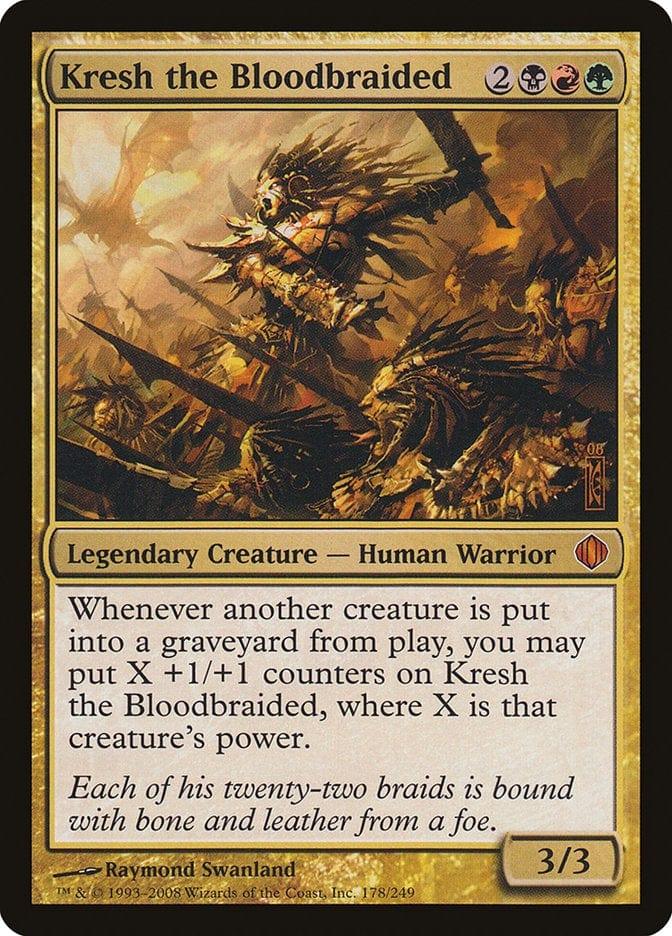 Magic: The Gathering MTG Single Kresh the Bloodbraided [Shards of Alara]
