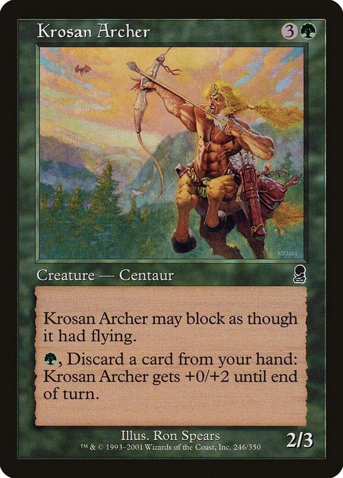 Magic: The Gathering MTG Single Krosan Archer [Odyssey]