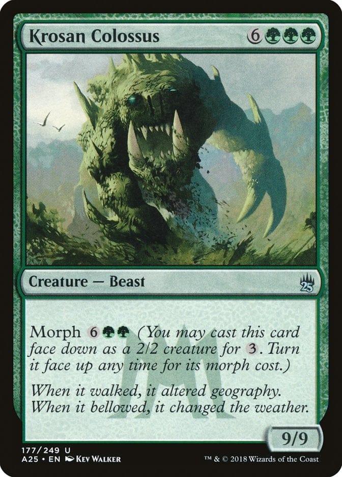 Magic: The Gathering MTG Single Krosan Colossus [Masters 25]