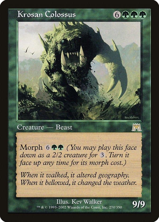 Magic: The Gathering MTG Single Krosan Colossus [Onslaught]