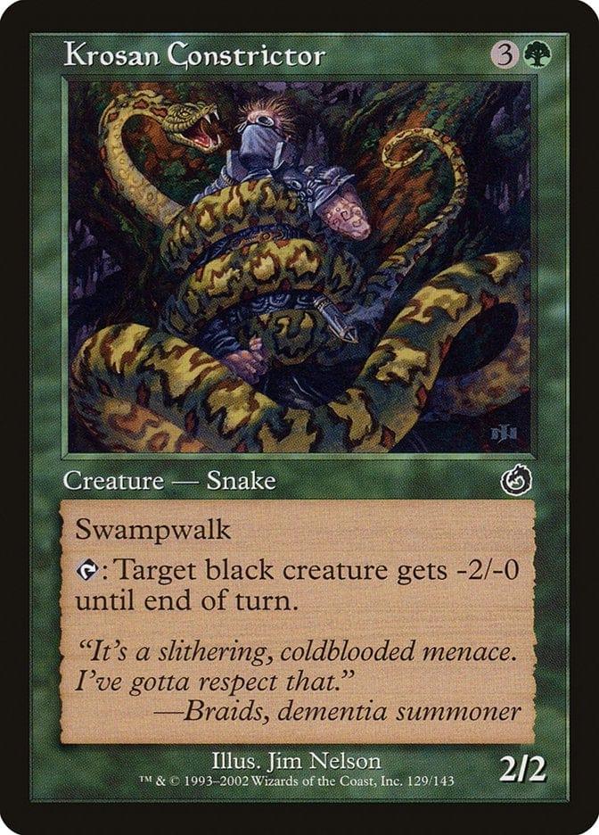 Magic: The Gathering MTG Single Krosan Constrictor [Torment]
