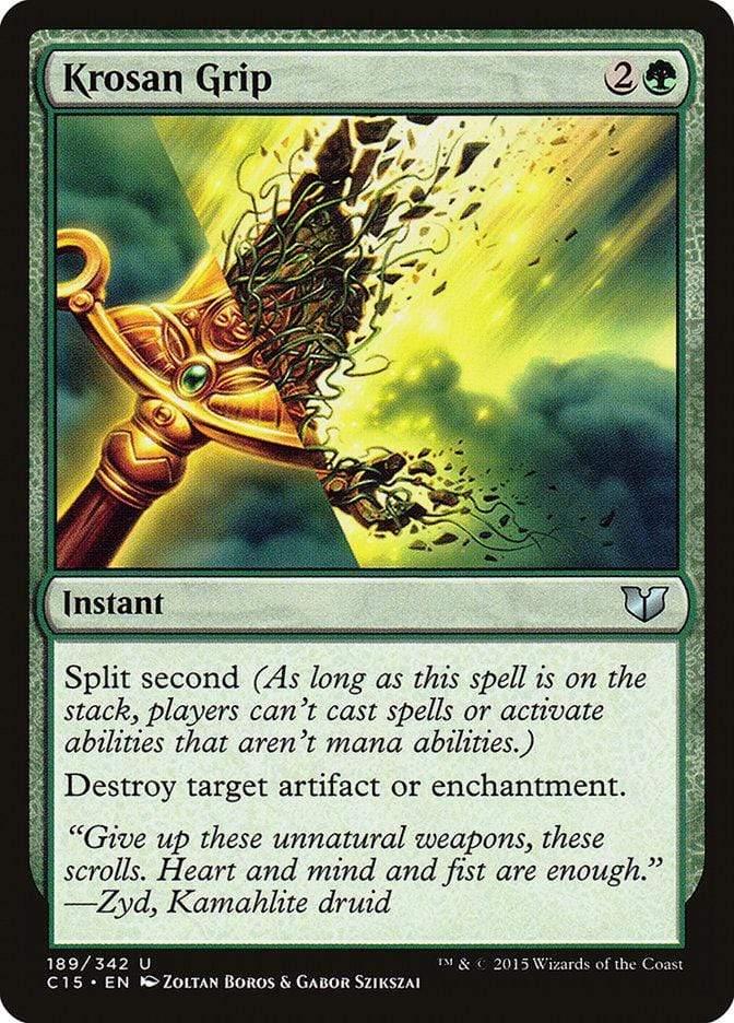 Magic: The Gathering MTG Single Krosan Grip [Commander 2015]
