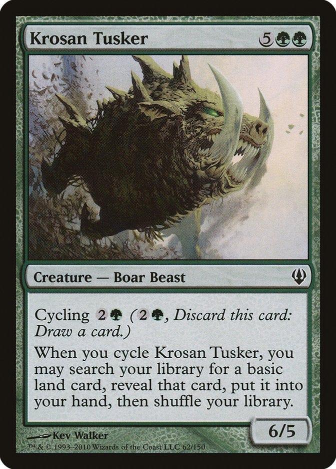 Magic: The Gathering MTG Single Krosan Tusker [Archenemy]