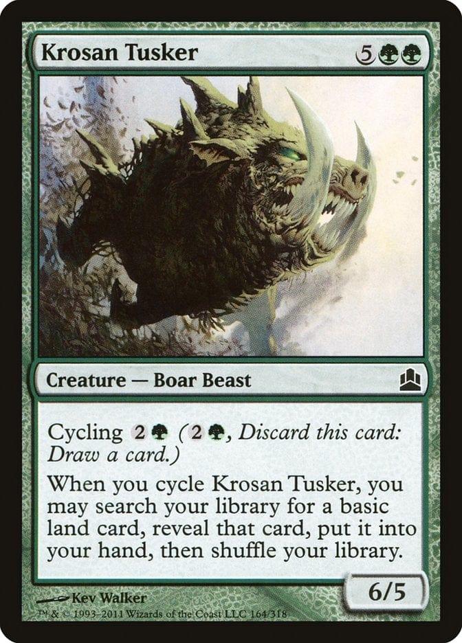 Magic: The Gathering MTG Single Krosan Tusker [Commander 2011]