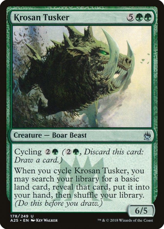 Magic: The Gathering MTG Single Krosan Tusker [Masters 25]