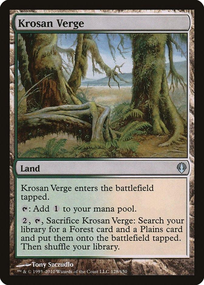 Magic: The Gathering MTG Single Krosan Verge [Archenemy]
