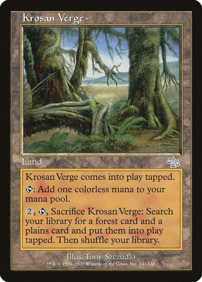 Magic: The Gathering MTG Single Krosan Verge [Judgment]