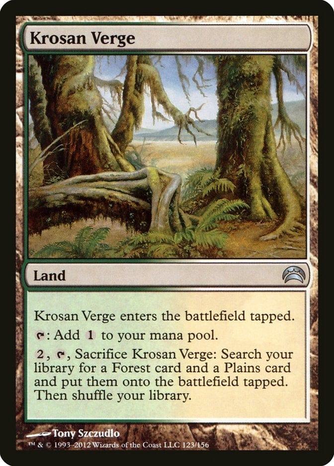 Magic: The Gathering MTG Single Krosan Verge [Planechase 2012]