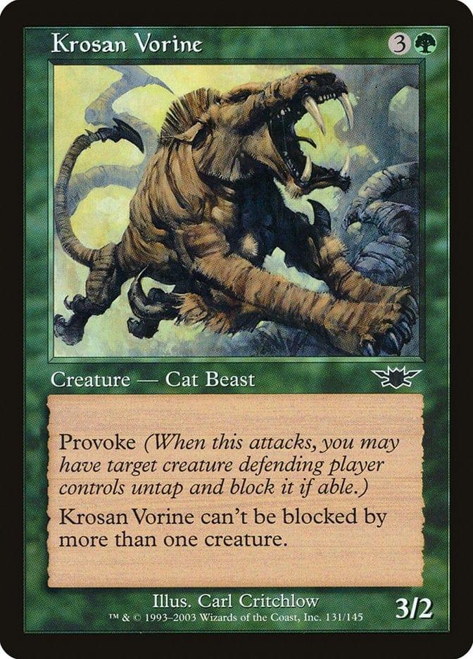 Magic: The Gathering MTG Single Krosan Vorine [Legions]