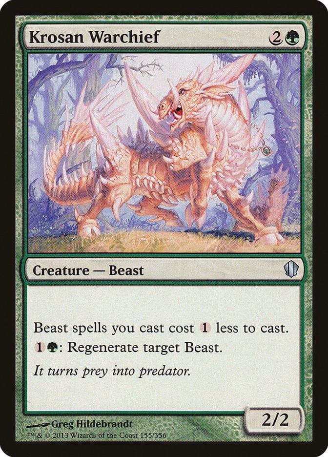 Magic: The Gathering MTG Single Krosan Warchief [Commander 2013]