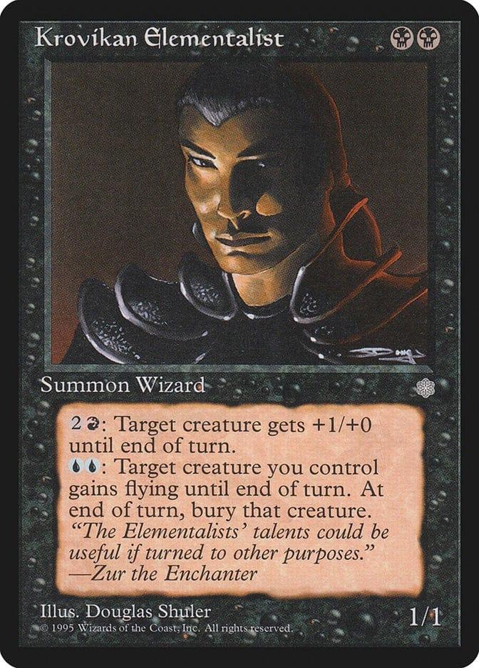 Magic: The Gathering MTG Single Krovikan Elementalist [Ice Age]