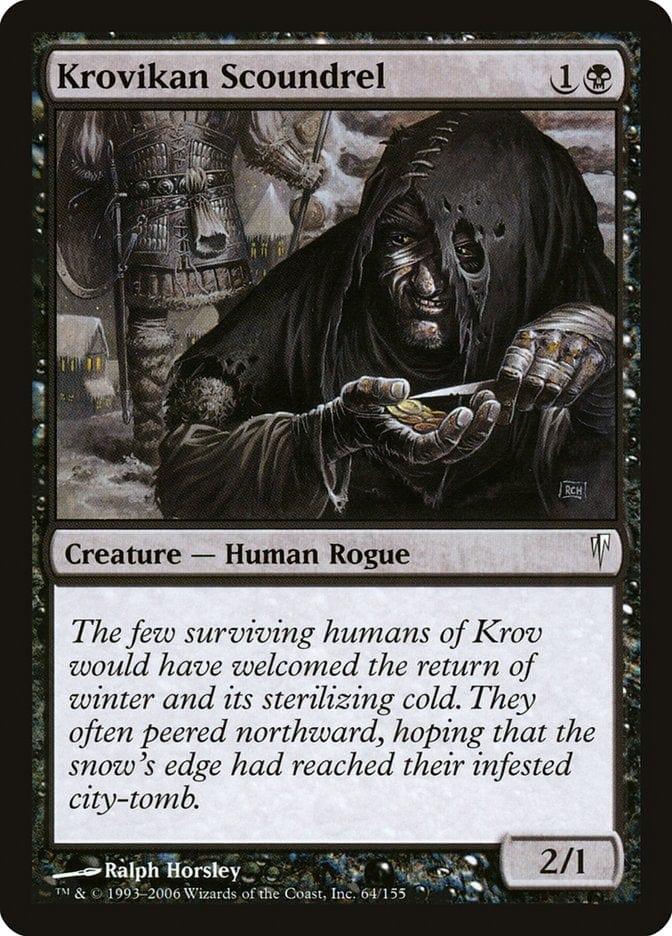 Magic: The Gathering MTG Single Krovikan Scoundrel [Coldsnap]