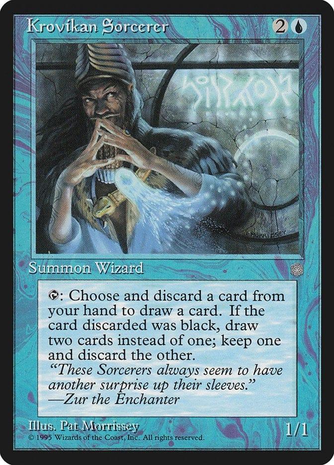 Magic: The Gathering MTG Single Krovikan Sorcerer [Ice Age]