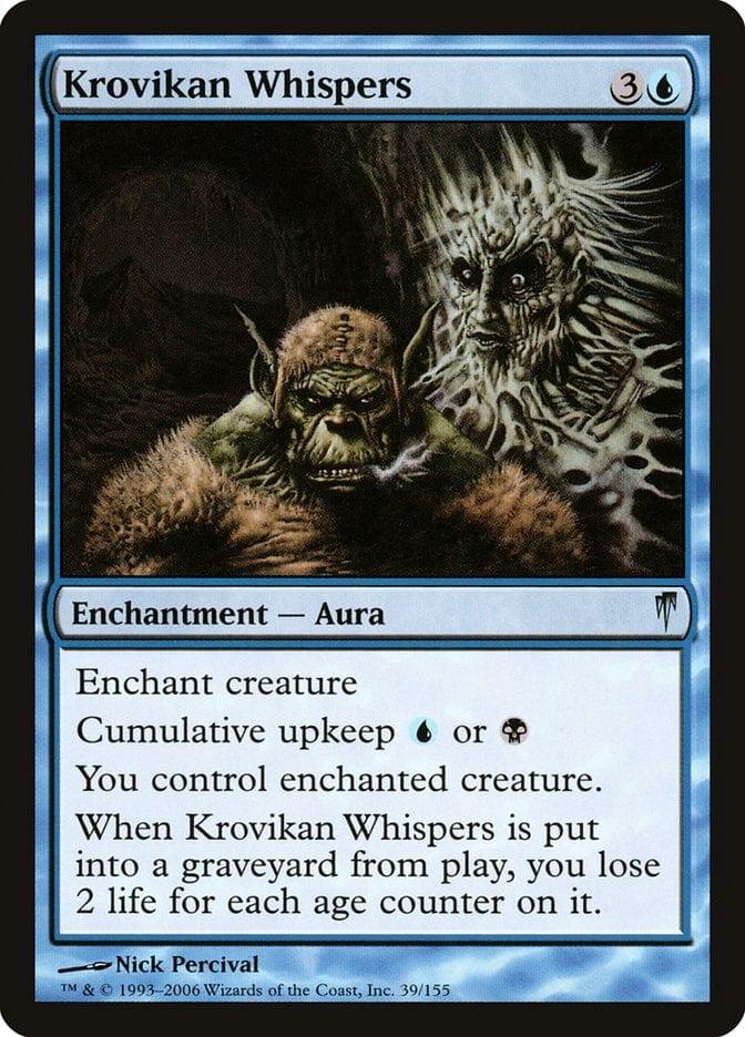Magic: The Gathering MTG Single Krovikan Whispers [Coldsnap]