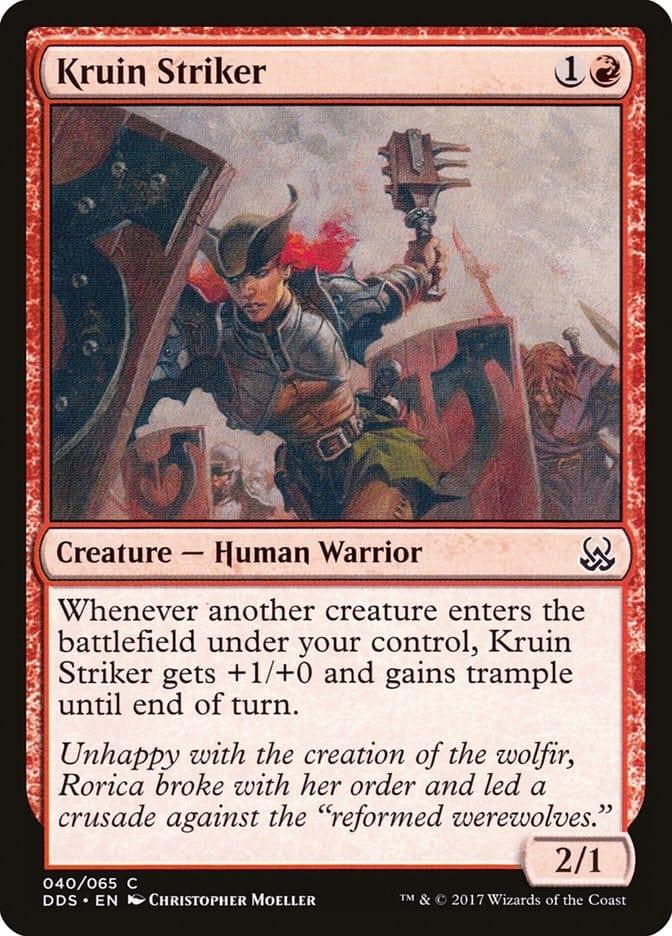 Magic: The Gathering MTG Single Kruin Striker [Duel Decks: Mind vs. Might]