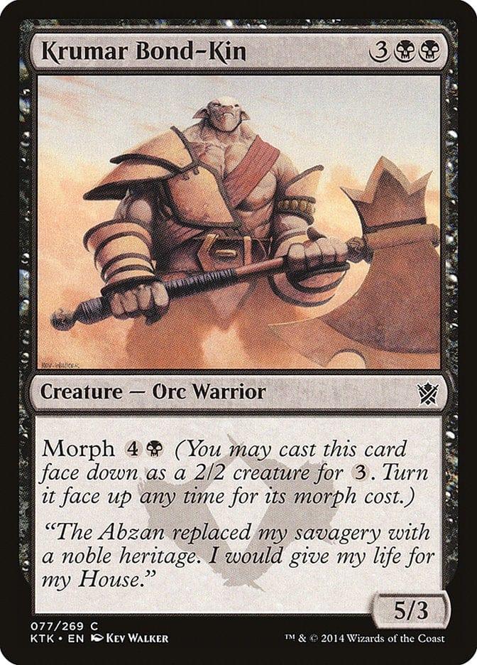 Magic: The Gathering MTG Single Krumar Bond-Kin [Khans of Tarkir]