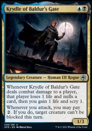Magic: The Gathering MTG Single Krydle of Baldur's Gate [Dungeons & Dragons: Adventures in the Forgotten Realms]