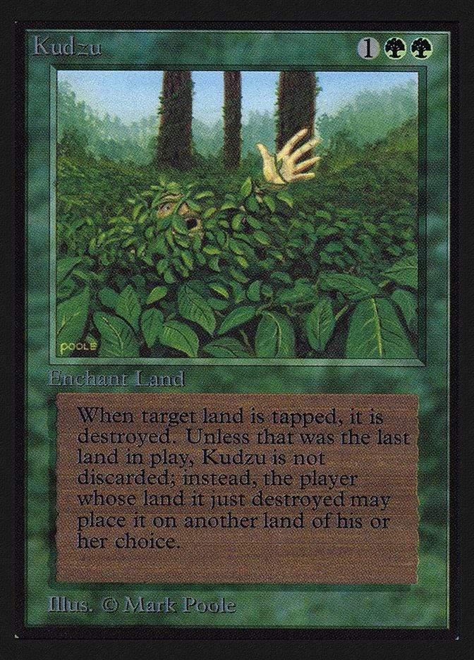 Magic: The Gathering MTG Single Kudzu [International Collectors’ Edition]