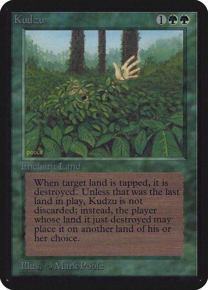 Magic: The Gathering MTG Single Kudzu [Limited Edition Alpha]