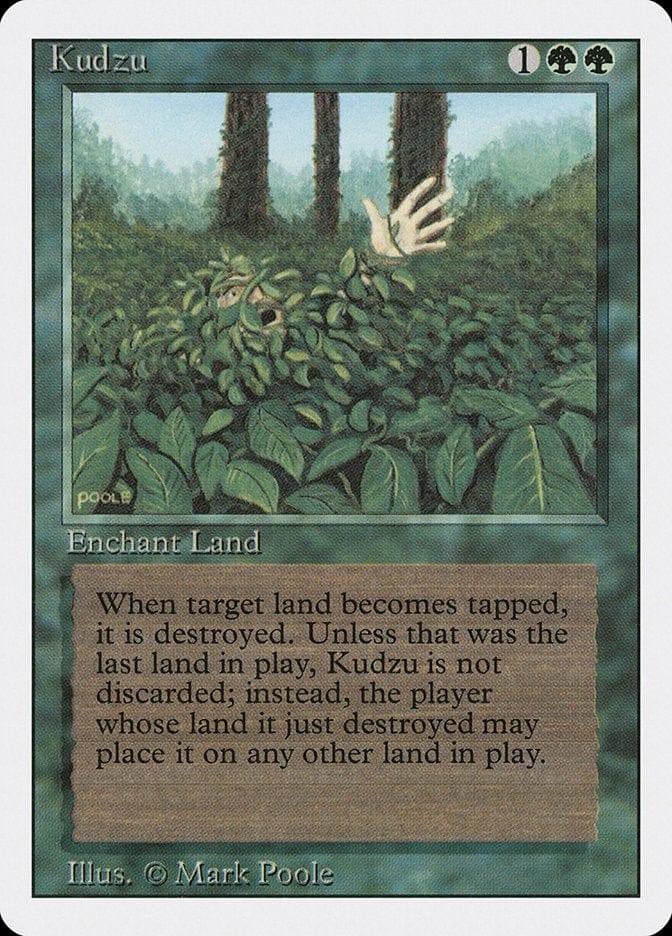 Magic: The Gathering MTG Single Kudzu [Revised Edition]