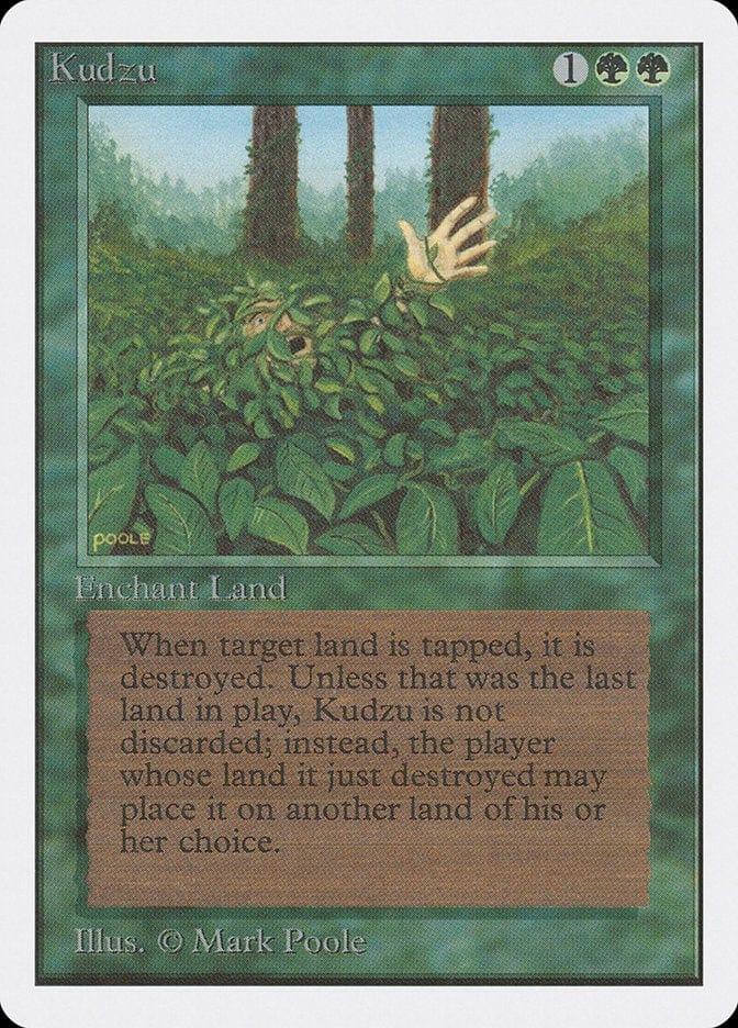 Magic: The Gathering MTG Single Kudzu [Unlimited Edition]