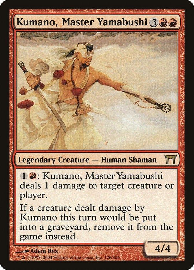 Magic: The Gathering MTG Single Kumano, Master Yamabushi [Champions of Kamigawa]