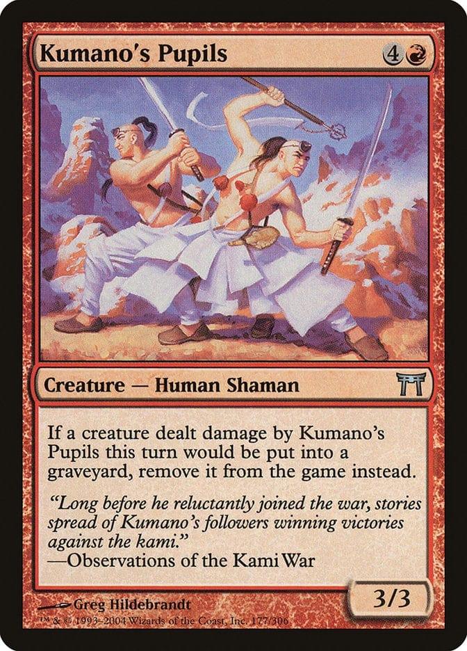 Magic: The Gathering MTG Single Kumano's Pupils [Champions of Kamigawa]