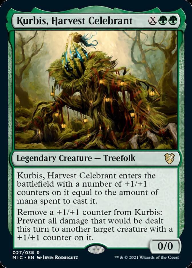 Magic: The Gathering MTG Single Kurbis, Harvest Celebrant [Innistrad: Midnight Hunt Commander]